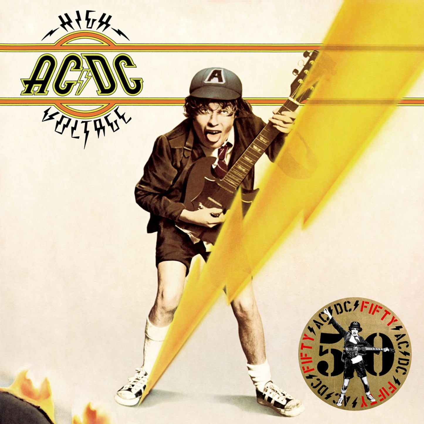 AC/DC - High Voltage (50th Anniversary Golden Vinyl)